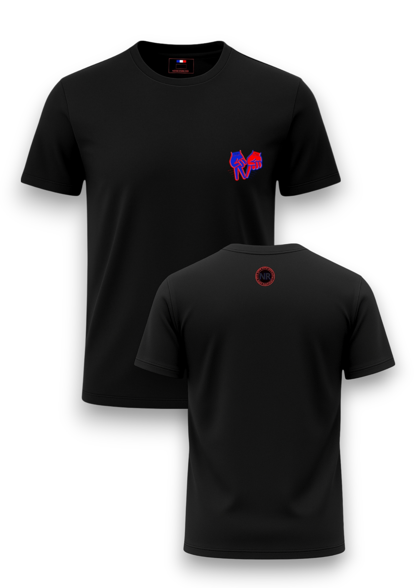 Teeshirt Noir - Collection NayaR Unity